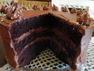 chocolate, cake, homemade, tea, Cornwall